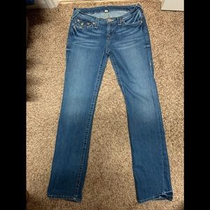 True religion women’s straight jeans size 29